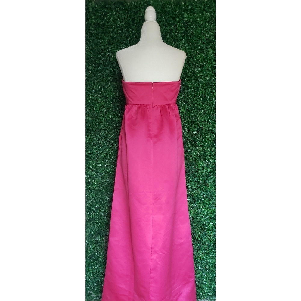 66. J.Crew Collection limited-edition strapless dress in duchesse satin - Picture 7 of 11